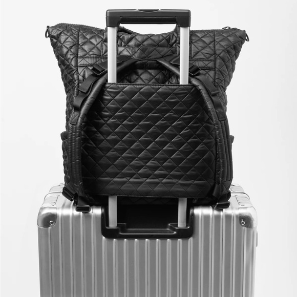 MZ Wallace Brown Quilted Women's Bag - Picture 12 of 13